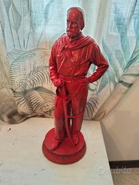 Statua Giuseppe Garibaldi H 60 cm.