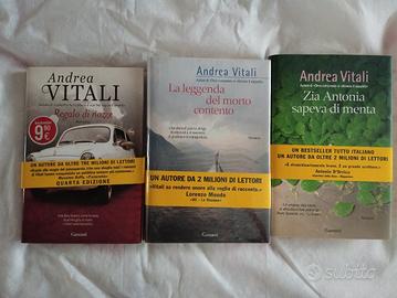 3 romanzi di Andrea Vitali 