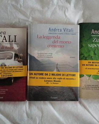 3 romanzi di Andrea Vitali 