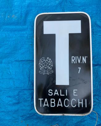 Insegna.    SALI. E.  TABACCHI.  N 7.