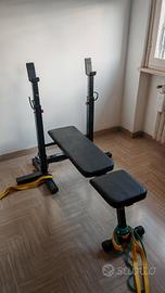 panca chiudibile decathlon 