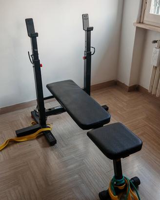 panca chiudibile decathlon 