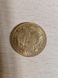 Moneta Oro AUSTRIA 1915 - 1 Ducato "Francesco Gius