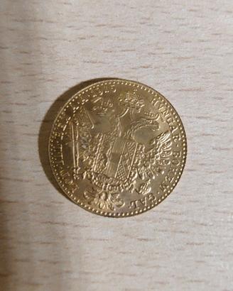 Moneta Oro AUSTRIA 1915 - 1 Ducato "Francesco Gius