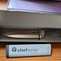 coltello Tupperware chef series forgiato nuovo