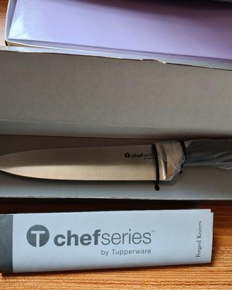 coltello Tupperware chef series forgiato nuovo