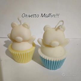 bomboniera Teddy muffin 