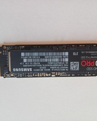 SSD 2 TB,  Samsung 990 pro