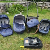 Tro Peg Perego in jeans denim