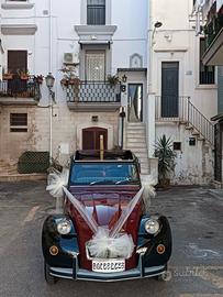 Citroën 2CV Charleston 1981 Bordeaux e nera