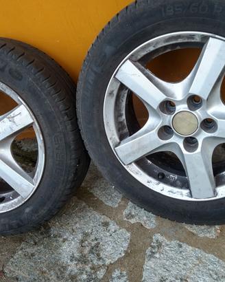 QUATTRO CERCHI in lega con gomme Michelin
