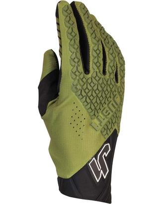 Guanti Cross Just1 J-HRD Nero-Army-Verde
