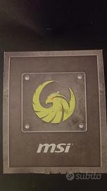 Msi Lootbox Cuffie gaming Tappetino e portachiavi
