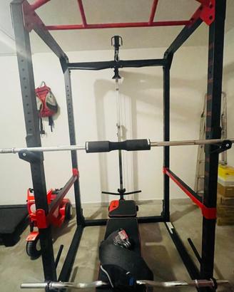 Gabbia Palestra Power Rack 900 e accessori