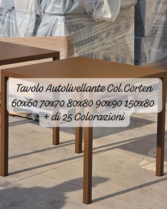 tavoli autolivellanti in ferro arredo locali bar 