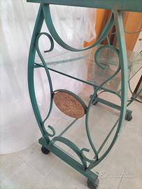 Tavolino ferro battuto