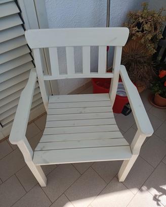 N° 4 Poltrone sedie in legno IKEA