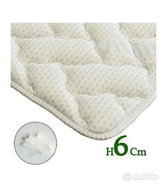 Topper memory alto 6 cm tessuto VITA misure 160x20
