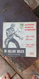Disco 45 giri un dollaro bucato giuliano gemma