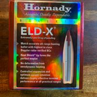 Ricarica: palle Hornady ELD-X 7 mm m, 175 grani;
