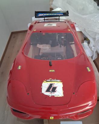 Modellino Ferrari 430 a scoppio telecomandata