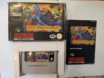 super ghouls'n ghosts GiG super Nintendo 