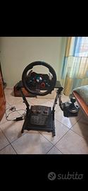 Postazione Logitech G29 + Cambio Shifter + Stand C