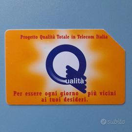 scheda telefonica PROGETTO QUALITA'