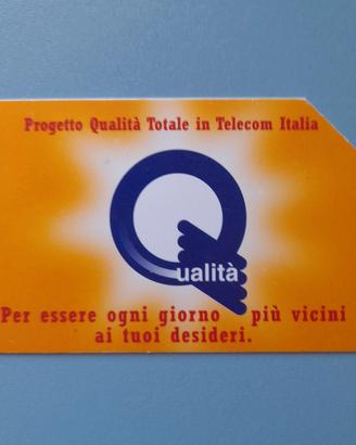 scheda telefonica PROGETTO QUALITA'