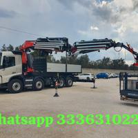 VOLVO FMX540 NUOVO DA IMMATRICOLARE CON GRU FASSI 