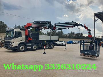 VOLVO FMX540 NUOVO DA IMMATRICOLARE CON GRU FASSI 