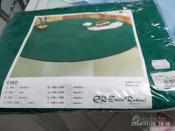 N 2 Copritavoli verdi per gioco