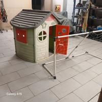 Giochi da giardino Casetta Smoby e Porta da calcio