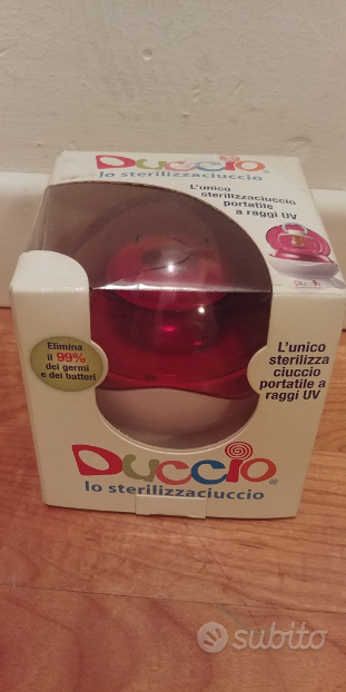 Suavinex sterilizzatore per ciuccio Duccio lo Sterilizzaciuccio