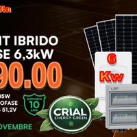 Kit Impianto Solare Fotovolatico 6,30 KW