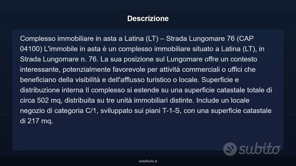 Immobile in asta di 502 m² a Latina - Vista 4