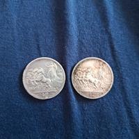 monete argento 2 lire