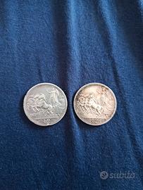 monete argento 2 lire