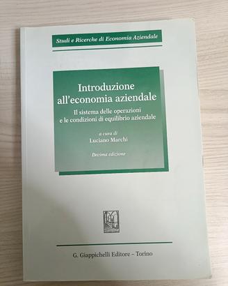 LIBRO DI ECONOMIA AZIENDALE (LUCIANO MARCHI)