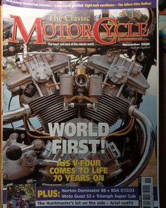 rivista THE CLASSIC MOTORCYCLE numero 11 anno 2006