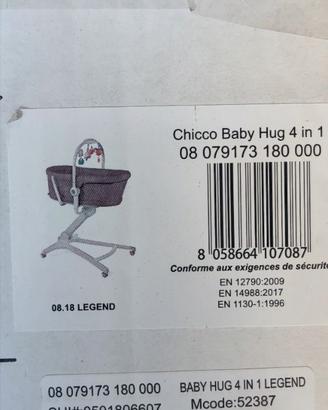 Chicco baby hug 4 in 1