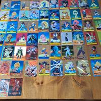 Lotto 127 Carte Dragon Ball vintage anni 2000