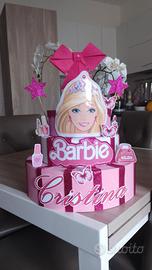 Torta scenografica Barbie