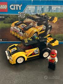 LEGO CITY AUTO DA RALLY CON PILOTA