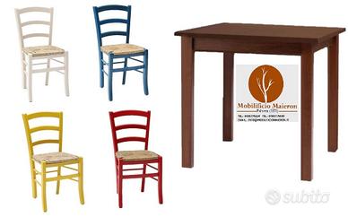 Tavoli e Sedie Colorate Ristorante Bar Set cod 501