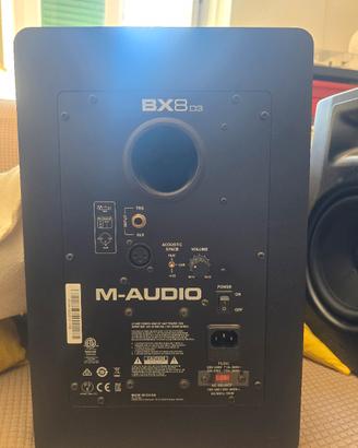 Coppia casse audio M-Audio BX8 D3