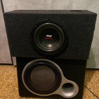 Subwoofer da 20 e 25 cm - possibilità di permuta