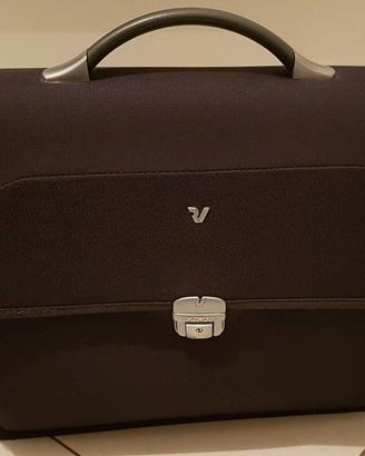 VALIGETTA UFFICIO RONCATO BLU VINTAGE