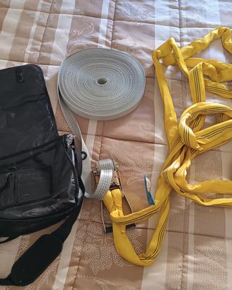 Slackline Set Professionale Sportler (30 metri) da