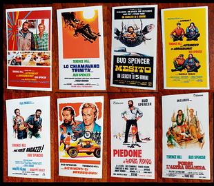 Adesivi Bud Spencer 007 Western Poliziesco